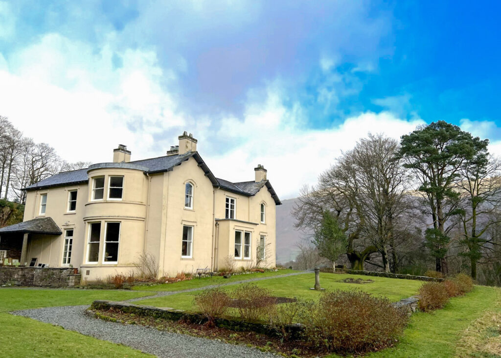 Allan Bank with kids
