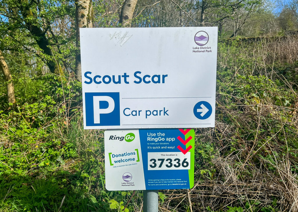 Scout Scar car park