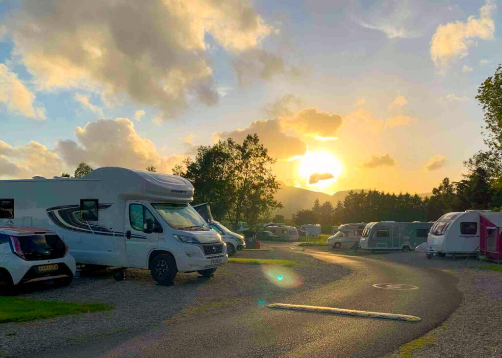 Troutbeck Head Caravan and Motorhome Club Campsite