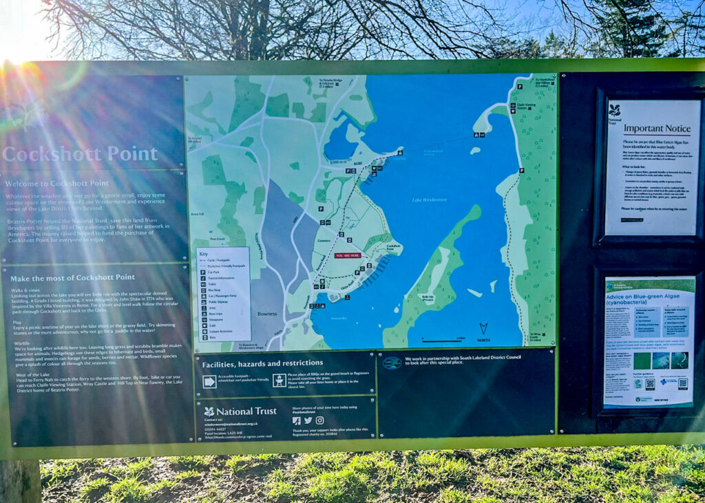 pram-friendly Bowness-on-Windermere walk