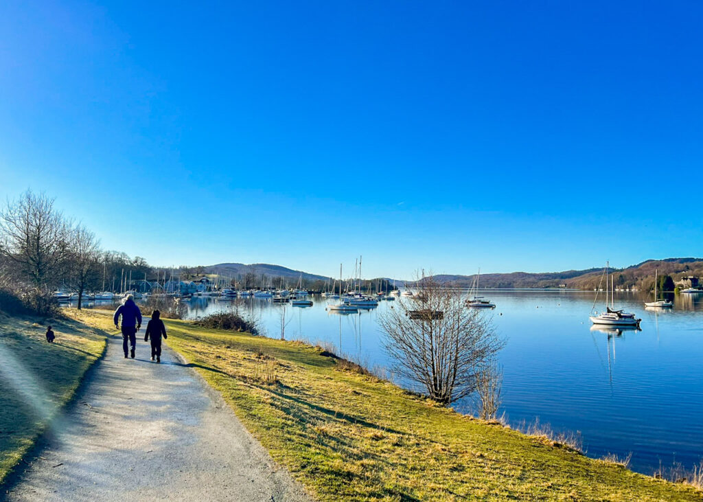 pram-friendly Bowness-on-Windermere walk