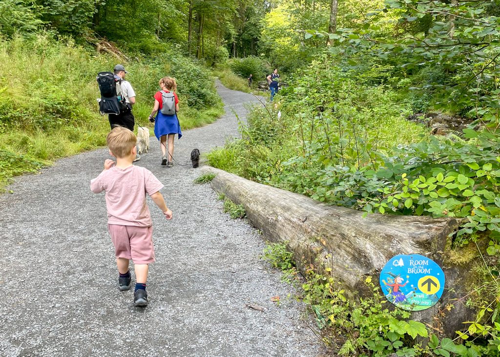 Room on the Broom trail at Grizedale Forest