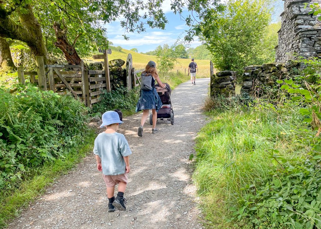 Red Nab to Wray Castle walk