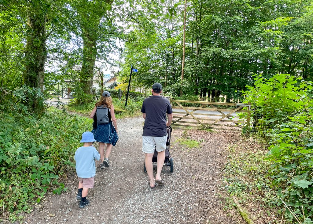 Red Nab to Wray Castle walk