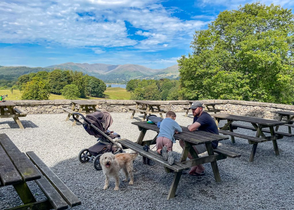 Red Nab to Wray Castle walk